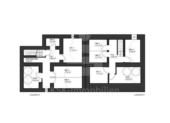 Grundriss Kellergeschoss neue Planung