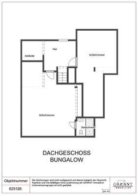 Grundriss Dachgeschoss Bungalow