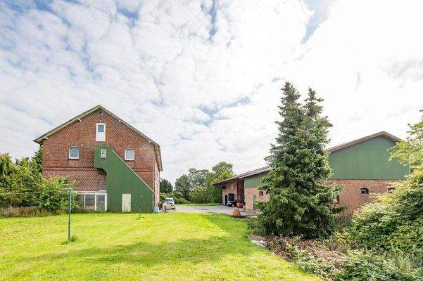 rückwärtige Ansicht