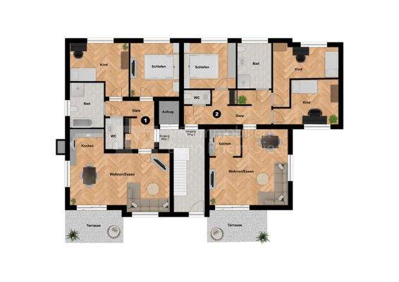 Grundriss Erdgeschoss