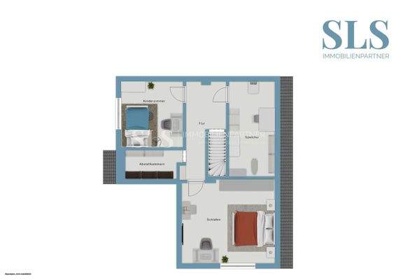 Grunriss Skizze Obergeschoß