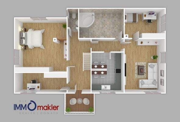 Grundriss Vorderhaus