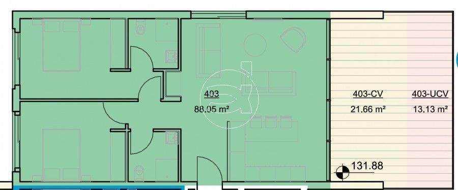 Atemberaubende Wohnung