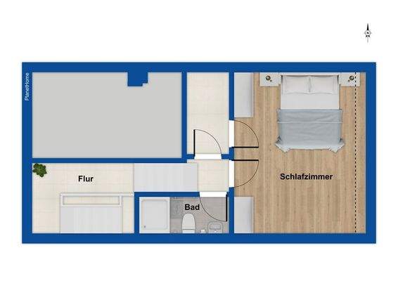 Grundriss 2. OG - DG 