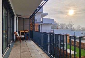 Balkon - Sicht zur Ostseite