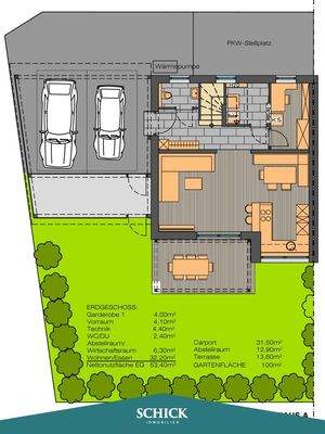 ERDGESCHOSS - Haus A