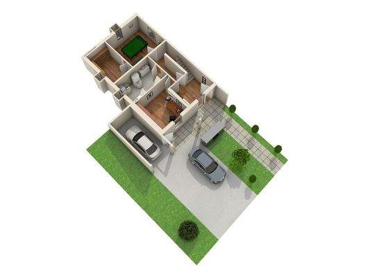 Untergeschoss Ansicht-NO