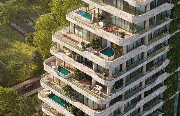 Apartments with Separate Jacuzzi and Bosphorus View in Beşiktaş