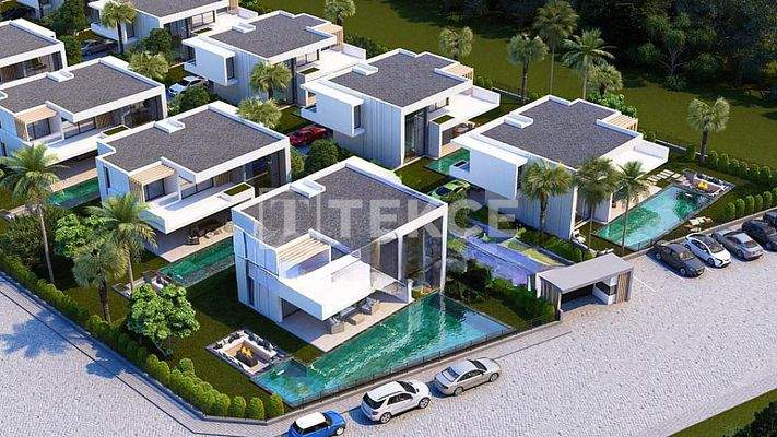 Detached Villas Near Shopping Center in Kuşadası Aydın