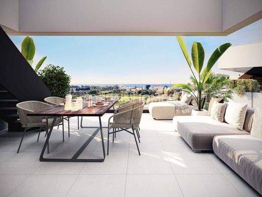 Avant-Garde Apartments with Panoramic Sea View in Estepona
