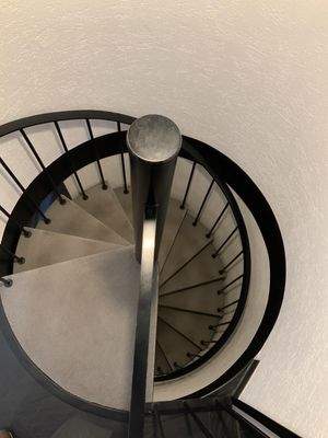 Treppenabgang ins Souterrain