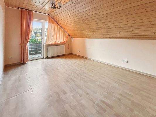 Schlafzimmer-Zugang zum Balkon