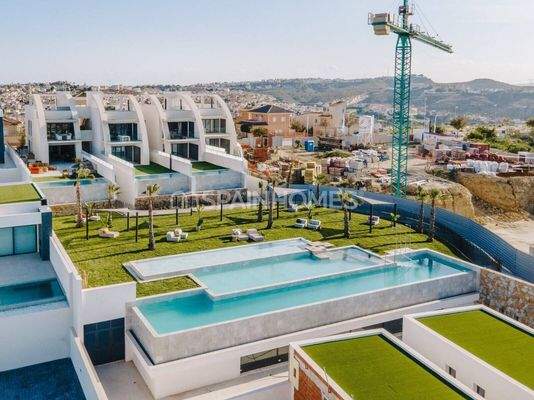 3 Bedroom Apartments with Private Pool and Terrace in Rojales