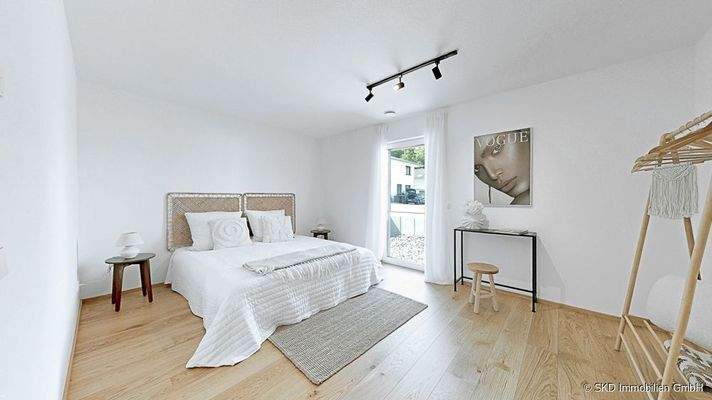 Geräumiges Schlafzimmer