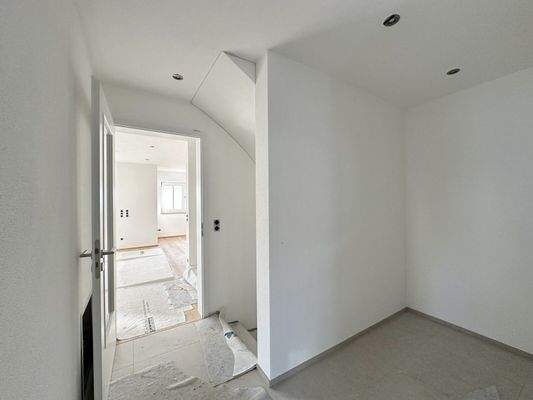 Aktueller Bautenstand KW09 - Hauseingang