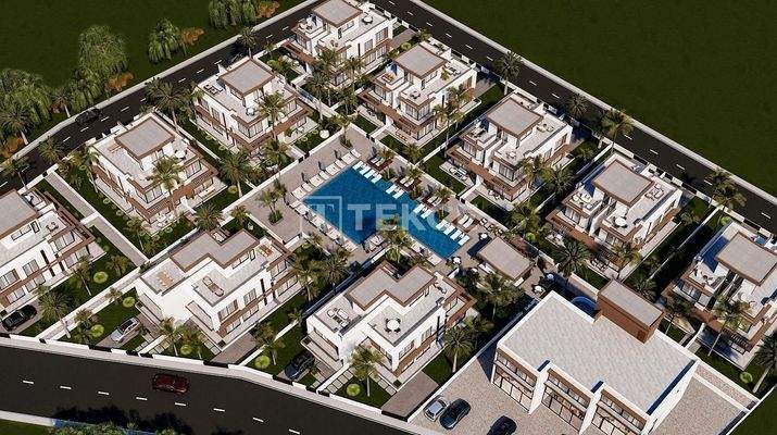 Semi Detached Villas for Sale in a Complex in Gazimağusa