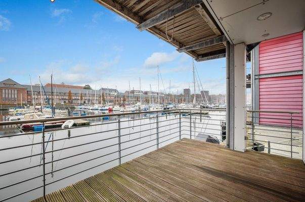 Balkon am Schlafzimmer