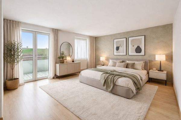 Obergeschoss - Schlafzimmer - Vision