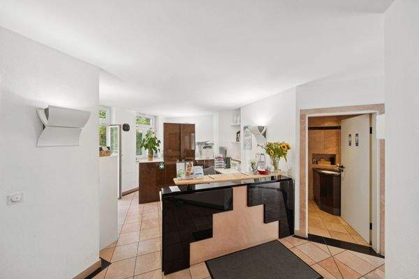 EG Praxis - Empfangsbereich