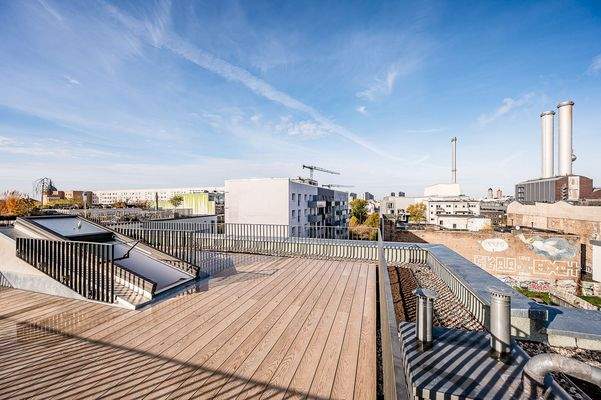 Rooftop- Terrasse mit Millboardbodenbelag
