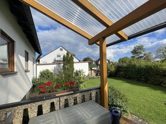 Südterrasse überdacht