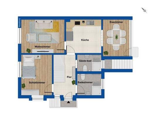 Grundriss Erdgeschoss