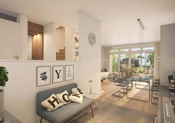 Visu Küche / Wohnzimmer