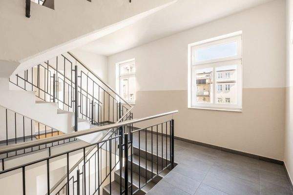 Modernes Treppenhaus