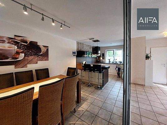 Eingang Glasabtrennung