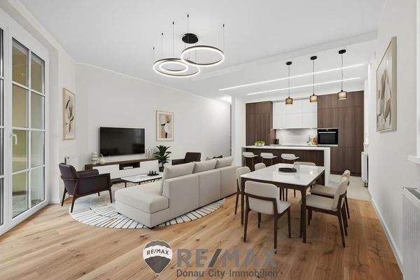 03 Wohnküche (virtual staged)