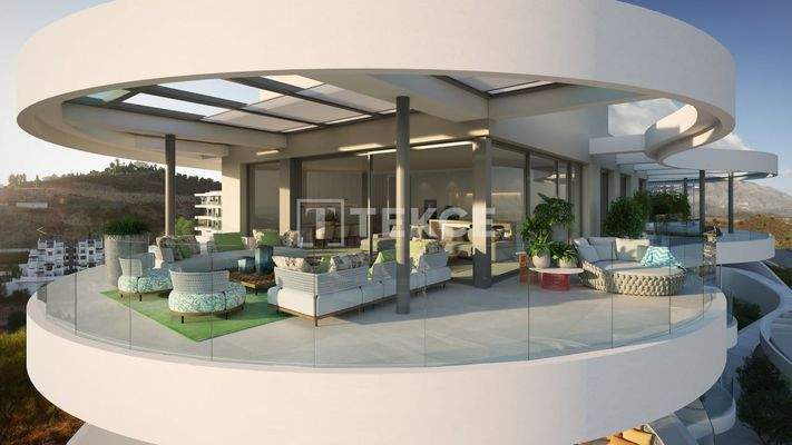 Sea View Flats with Luxury Design in Benahavis