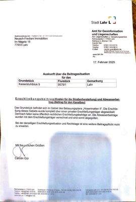 Auskunft zu Beitragssituation KSB 9