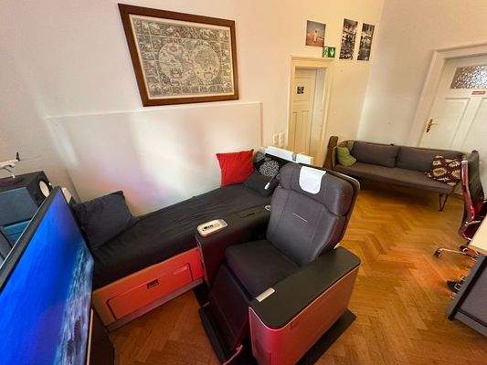 Bequemer Sessel und Chill Areas