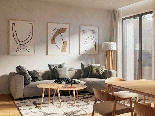 Einrichungsbeispiel Wohnbereich