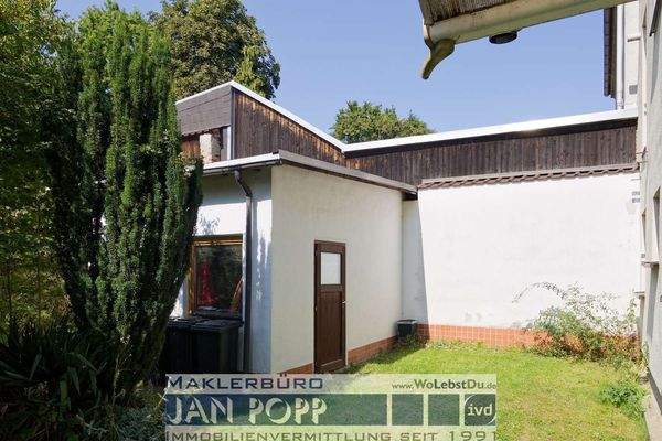 Geräteschuppen im Garten