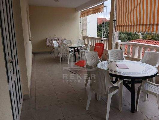 Die Terrasse ist ein Ort voller Glücksgefühlen