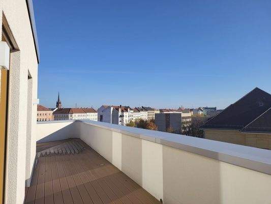 Terrasse auch vom Schlafzimmer erreichbar