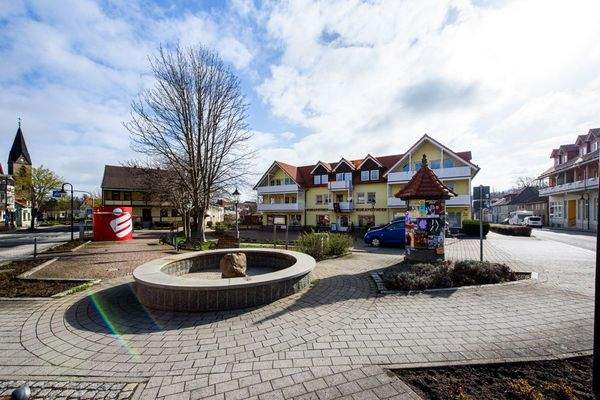 Blick vom Marktplatz