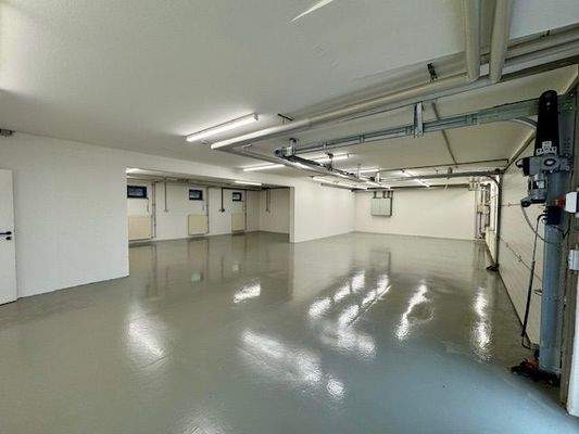 Befahrbare Teilfläche im Untergeschoss