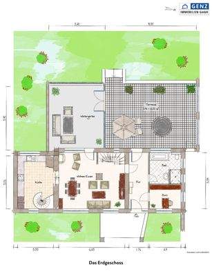 Das Erdgeschoss