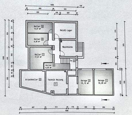 Grundriss Kellergeschoss