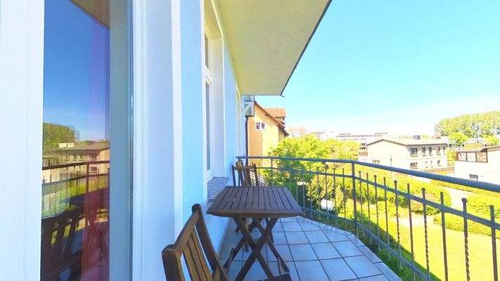 Balkon mit Meerblick