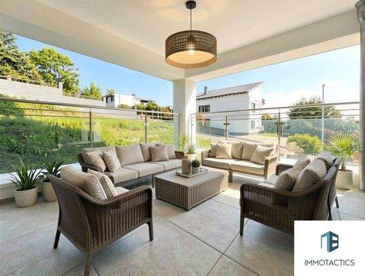 Balkon im EG - Ausstattungsvariante