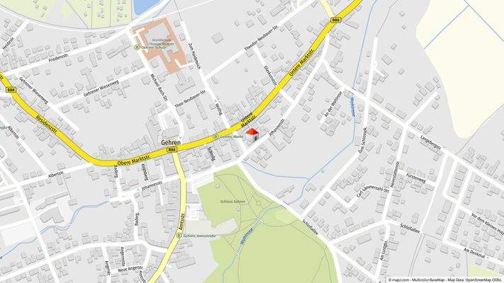 Lage der Immobilie im Ort