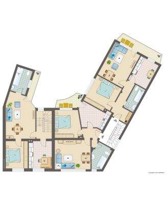 Grundriss 1. Obergeschoss