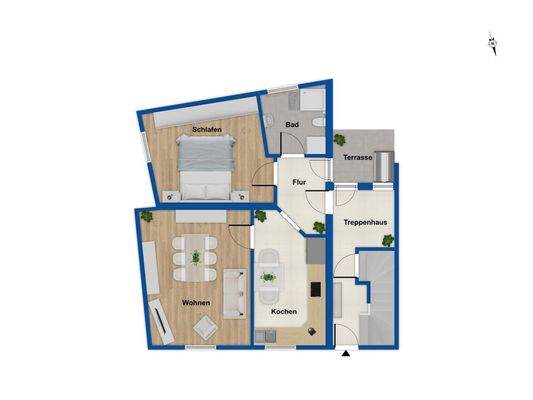 Grundriss Erdgeschoss