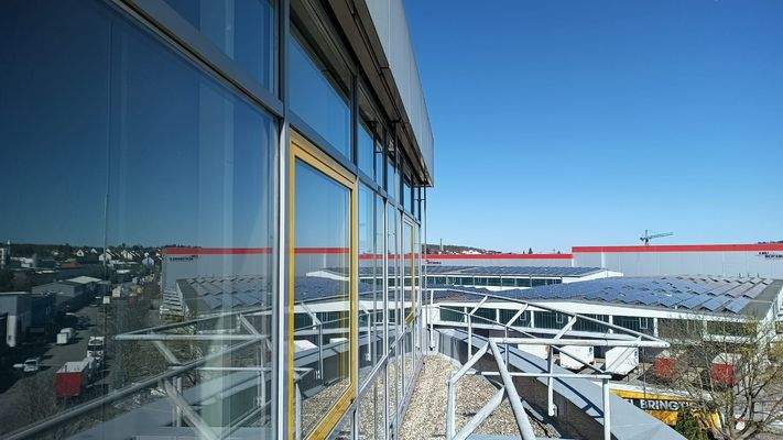 Büroraum im Penthouse