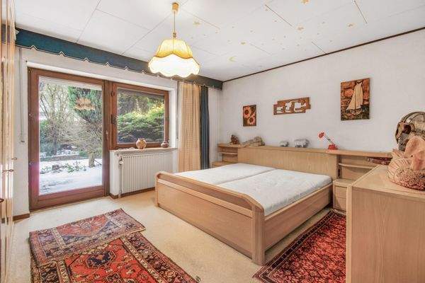 Schlafbereich im Erdgeschoss