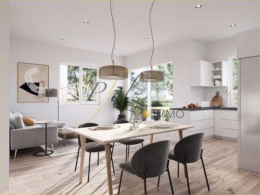 Visualisierung_Wohnen-Kochen