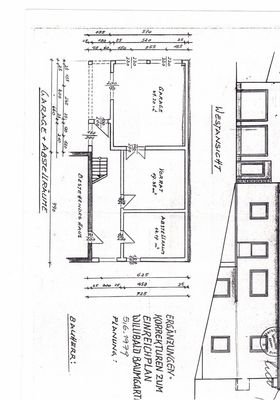 Plan Garage + Technikräume KG.